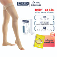 Vớ Y Khoa Đùi Silicone JOBST Relief - Hở Ngón, Màu Da, Chuẩn Áp Lực 20-30mmHg