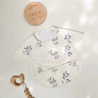 Vỏ yếm ăn cho bé / Quần áo Túi đựng thức ăn chống thấm nước ngắn tay cho bé / Quần áo chống rách cho trẻ em / Túi đựng thức ăn bổ sung chống bẩn