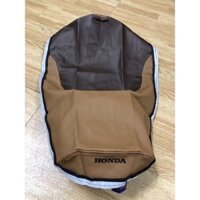 Vỏ yên xe máy da cao cấp xe SH nhập khẩu Ý - màu nâu -vỏ yên theo xe chính hãng HonDa