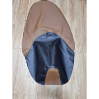 Vỏ yên xe máy đa năng lắp đặt cho tất cả các loại xe số và xe Nouvo Lx ( màu đen nâu ) vỏ yên da cao cấp