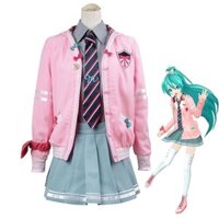 Vocaloid Họ Hatsune Miku Diva Dự Án Cosplay Trang Phục Học Sinh Đồng Phục Áo Khoác Hàng Ngày JK Đồng Phục Trọn Bộ HYG