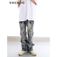 VOCKOO quần jean nam quần_ống_rộng quần dài nam 2024 NEW STYLE MNK2451ILC 31Z240731