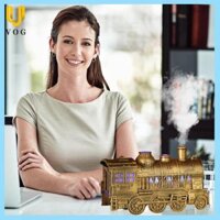 [Voguest.vn] Máy tạo độ ẩm tàu hỏa 300ml có đèn đầy màu sắc Điều khiển từ xa cho văn phòng tại nhà