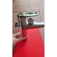 Vòi 1 lỗ liền sen dáng cao chất liệu đồng hàng loại 1