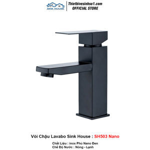 Vòi 1 lỗ nóng lạnh Nano SH-503