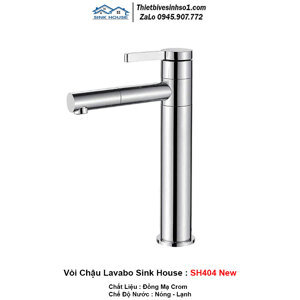 Vòi 1 lỗ nóng lạnh SH-404