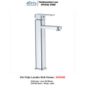 Vòi 1 lỗ nóng lạnh SH-504B