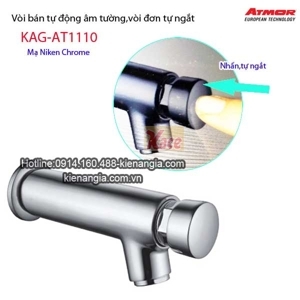 Vòi bán tự động âm tường Atmor AT1110