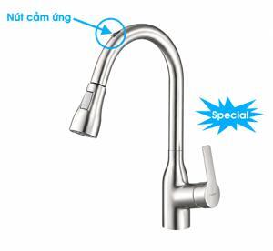 Vòi bếp cảm ứng nóng lạnh Classic KEU1719