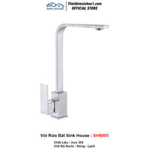 Vòi bếp nóng lạnh SH-6005