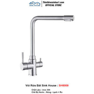 Vòi bếp nóng lạnh SH-6009