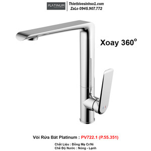 Vòi bếp Viglacera Platinum P.55.351