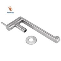 Vòi Bếp Xoay 180 Độ Chậu Rửa Cây Lau Nhà Bể Tập Thép Không Gỉ Kéo Dài Treo Tường Vòi Nước Lạnh Đơn