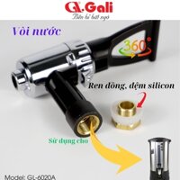 Vòi bình đun nước Gali, linh kiện dùng cho bình đun nước model GL 6020, GL 6020A chất liệu đồng, nhựa ABS