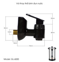 Vòi bình đun nước GL-6020