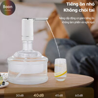 Vòi bơm hút bình nước lọc thiết kế vòi gập tiện dụng kèm sạc USB sử dụng hút nước bình nhựa
