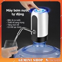 Vòi bơm hút bình nước tự động LC-012 máy bơm nước có sạc USB -Phụ Kiện TSM
