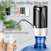 Vòi Bơm Nước Tự Động Chạy Điện Tiện Dụng Máy Bơm Rót Nước Uống Đóng Chai Thông Minh Có Cổng Sạc USB Tiện Dụng