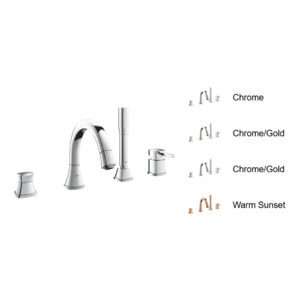 Vòi bồn tắm 4 lỗ Grohe 19936IG0