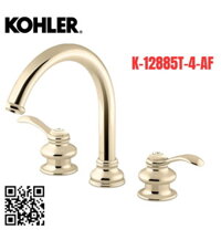 Vòi bồn tắm Mỹ Kohler Fairfax K-12885T-4-AF