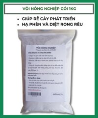 Vôi bột nông nghiệp (gói 1kg)
