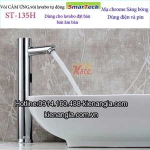 Vòi cảm ứng lavabo thân cao Smartech ST-135H