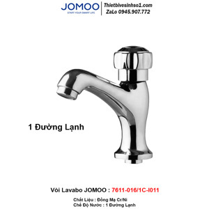 Vòi chậu 1 lỗ lạnh Jomoo 7611-016