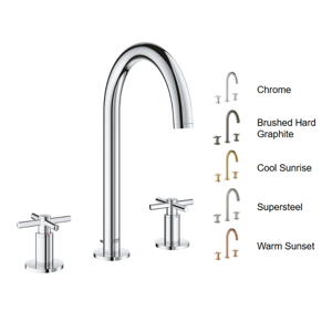 Vòi chậu Grohe Atrio 3 lỗ 20008003