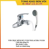 Vòi chậu kèm sen tắm nóng lạnh Viglacera VG326