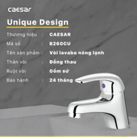 Vòi chậu lavabo CAESAR B260C nóng lạnh