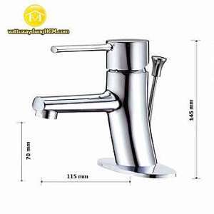 Vòi chậu lavabo Caesar B301C (nóng lạnh)