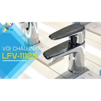 Vòi chậu lavabo INAX LFV-1112S nóng lạnh, van gật gù 2 đường nước, cam kết chính hãng