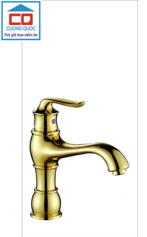Vòi chậu lavabo mạ vàng Royal Join RA-9236