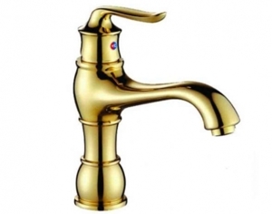 Vòi chậu lavabo mạ vàng Royal Join RA-9236