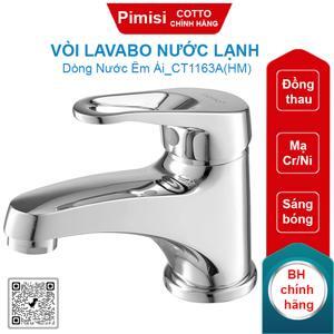 Vòi chậu lavabo nóng lạnh COTTO CT1163A