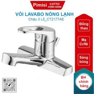Vòi chậu lavabo nóng lạnh COTTO CT2177AE