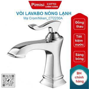 Vòi chậu lavabo nóng lạnh Cotto CT2230A