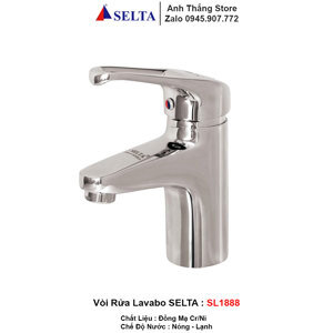 Vòi chậu lavabo nóng lạnh Selta SL-1888