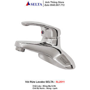 Vòi chậu lavabo nóng lạnh Selta SL-2011