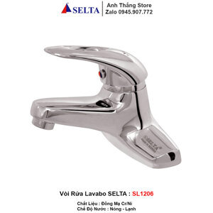 Vòi chậu lavabo nóng lạnh Selta SL-1206