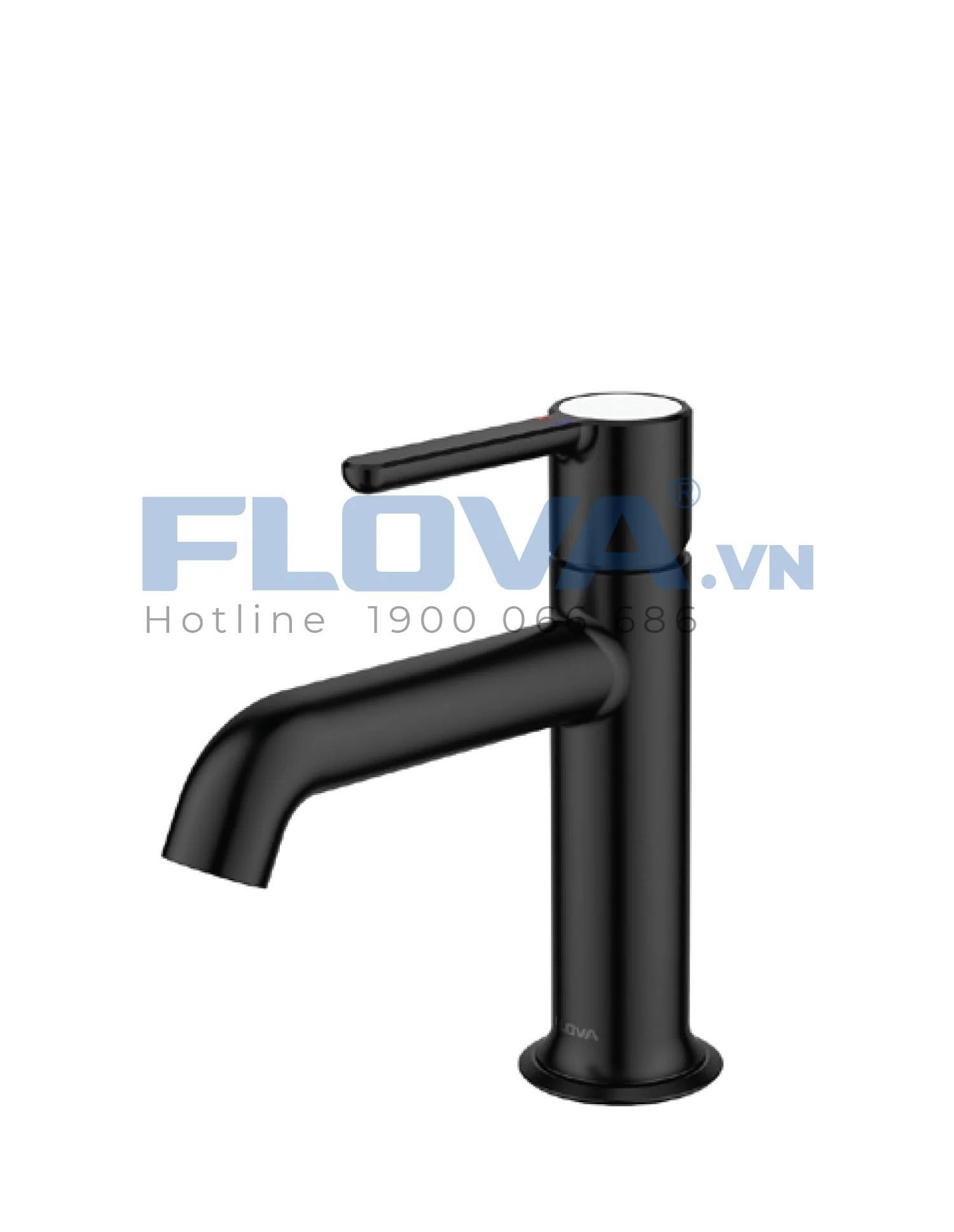 Vòi chậu nóng lạnh lavabo Flova FH 9865-D125-PB