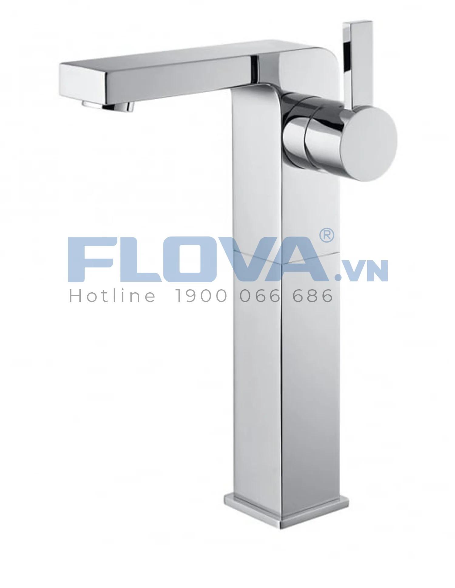 Vòi chậu nóng lạnh lavabo Flova FH-8227B-D37