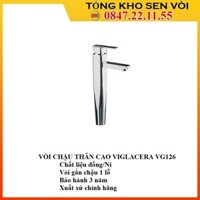 Vòi chậu nóng lạnh thân cao Viglacera VG126