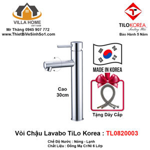 Vòi chậu nóng lạnh TILO TL0820003