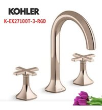 Vòi chậu rửa 3 lỗ Kohler Occasion K-EX27100T-3-RGD