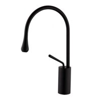 Vòi chậu rửa bát mạ màu đen MK-380B