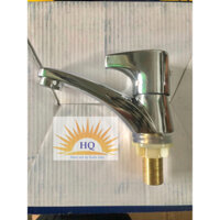 Vòi chậu rửa lavabo tay dấu hỏi mạ crome- Vòi lavabo gắn chậu