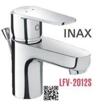 Vòi Chậu Rửa Mặt 1 Lỗ Thấp Nóng Lạnh Inax LFV-2012S