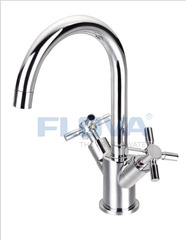 Vòi chậu rửa mặt 2 tay cầm Flova FH 8217C-617
