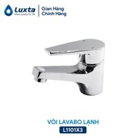 Vòi Chậu Rửa Mặt I Vòi Lavabo Lạnh Luxta L1101X3 - Bảo Hành 3 năm - Hàng Chính Hãng